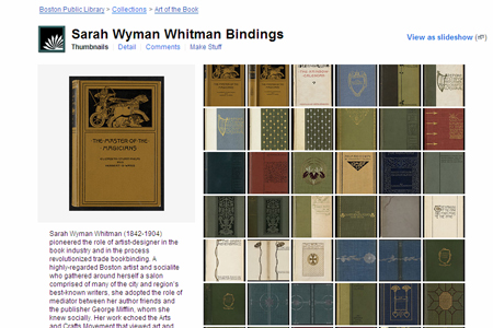 Sarah Wyman Whitman Bindings